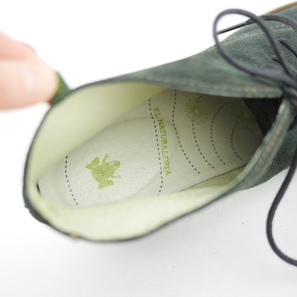 EL NATURALISTA Black distressed leather ankle boot - Picture 10 of 12